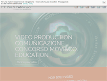 Tablet Screenshot of movieco.it
